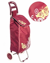 Хозяйственная сумка-тележка 1301-Y цвет №1 красный